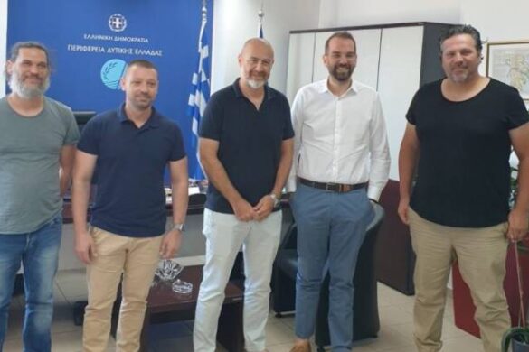 Στον Περιφερειάρχη οι πρόεδροι των σωματείων εστίασης Δυτικής Ελλάδας