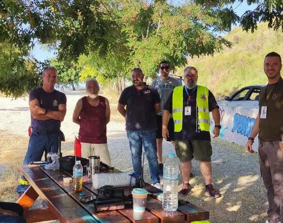 Ο αντιδήμαρχος Μ. Αναστασίου στις περιπολίες της πυροσβεστικής και των εθελοντών