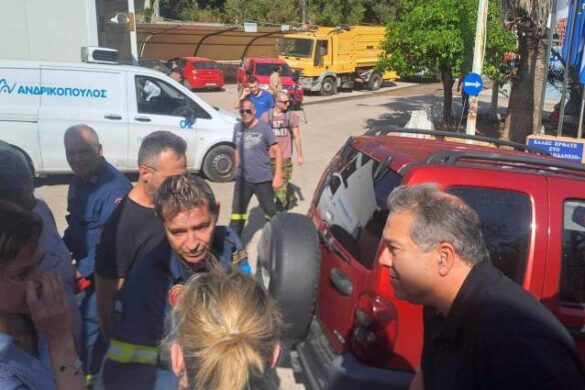 Κώστας Σβόλης: Άπειρες ευχαριστίες σε όσους πολέμησαν με τις φλόγες