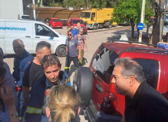 Κώστας Σβόλης: Άπειρες ευχαριστίες σε όσους πολέμησαν με τις φλόγες