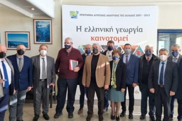 Συνάντηση Αντιπεριφερειαρχών με τον υπουργό Αγροτικής Ανάπτυξης – Τι ζήτησε ο Θ. Βασιλόπουλος