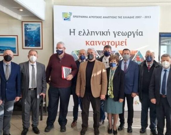 Συνάντηση Αντιπεριφερειαρχών με τον υπουργό Αγροτικής Ανάπτυξης – Τι ζήτησε ο Θ. Βασιλόπουλος