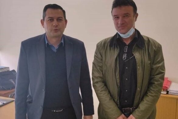 Συνάντηση Αντιπεριφερειάρχη Θ. Βασιλόπουλου με το νέο Διευθυντή ΕΛΓΑ Πατρών Γ. Τσιλιγιάννη