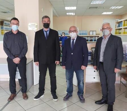 Επίσκεψη του Βοηθού Περιφερειάρχη, Π. Σακελλαρόπουλου, στον ΕΛΓΑ