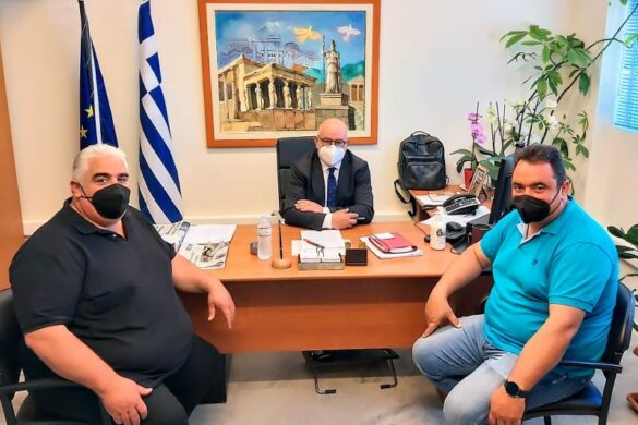 Συνάντηση εργασίας του Πάνου Σακελλαρόπουλου για τον εκσυγχρονισμό του αγροτικού τομέα Αιγιάλειας