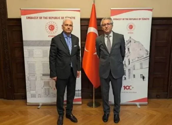 Συναντήσεις του Aντιπεριφερειάρχη Φωκίωνα Ζαΐμη με Πρέσβεις Βουλγαρίας, Ρουμανίας και Τουρκίας