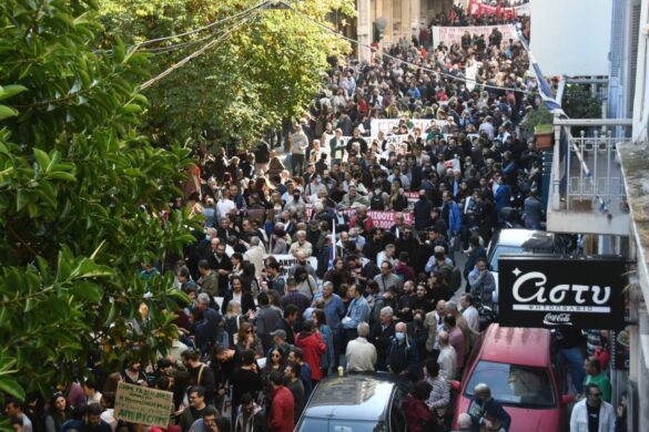 Πάτρα: Η μεγαλύτερη πορεία των τελευταίων ετών