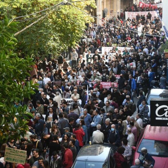 Πάτρα: Η μεγαλύτερη πορεία των τελευταίων ετών