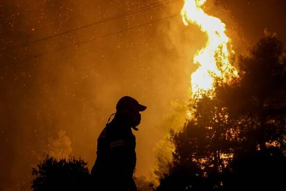 Αχαΐα: Φωτιά στο Κυπαρίσσι Ερυμάνθου