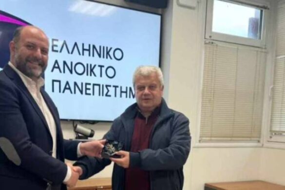 Επίσκεψη στο ΕΑΠ του Προέδρου του ΤΕΕ Βαγγέλη Καραχάλιου