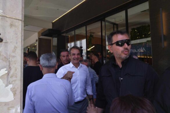 Στην Πάτρα ο Κυριάκος Μητσοτάκης