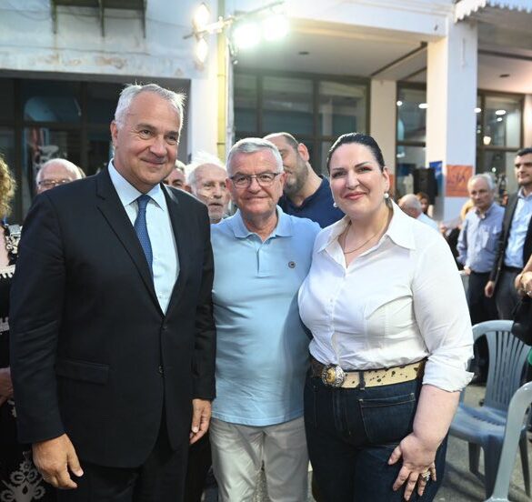 Μάκης Βορίδης από Πάτρα: «Σύσσωμη η Αχαΐα οφείλει να στηρίξει την Άννα Μαρία Ρογδάκη»