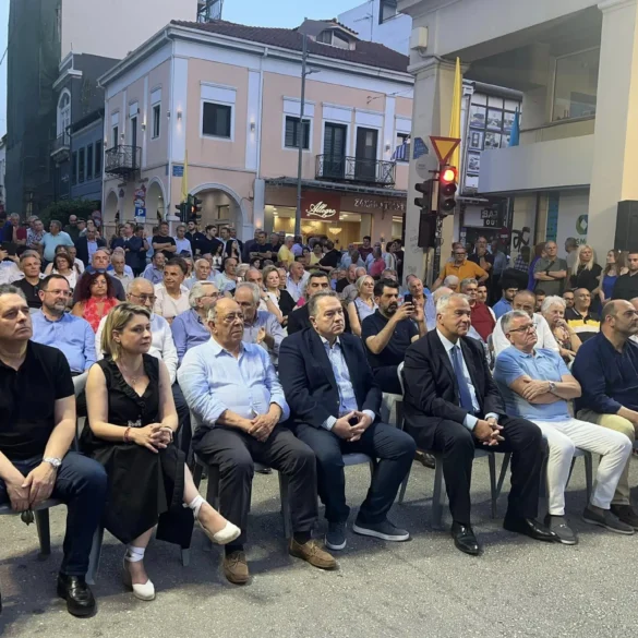 Βορίδης από Πάτρα: “Θα διατηρήσουμε μπλε την Αχαΐα και όλη την Ελλάδα στις ευρωεκλογές”