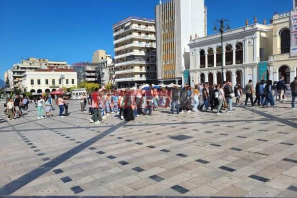 Πάτρα: Πορεία δασκάλων – νηπιαγωγών στα πλαίσια της σημερινής τους απεργίας