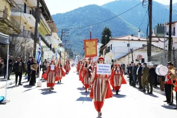 Με λαμπρότητα τα Καλάβρυτα τίμησαν την 203η επέτειο της Απελευθέρωσης της πόλης απ’ τους Τούρκους