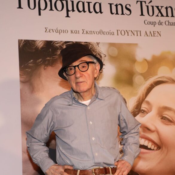Καταχειροκροτήθηκε ο Γούντι Άλεν στην Αθήνα: «Ίσως μια μέρα να γυρίσω εδώ μια ταινία»