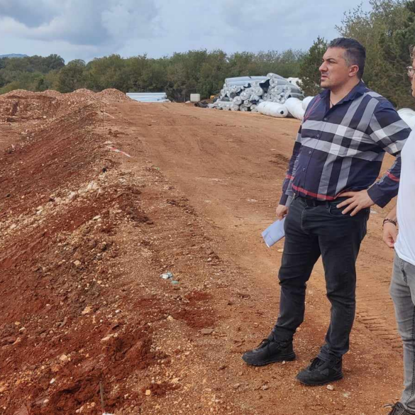 Επίσκεψη του Αντιπεριφερειάρχη Λάμπρου Δημητρογιάννη στα έργα βελτίωσης του ΧΥΤΑ Παλαίρου