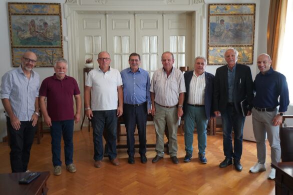 ΟΕΒΕΣΝΑ: Συνάντηση με τον δήμαρχο Πατρέων Κ Πελετίδη