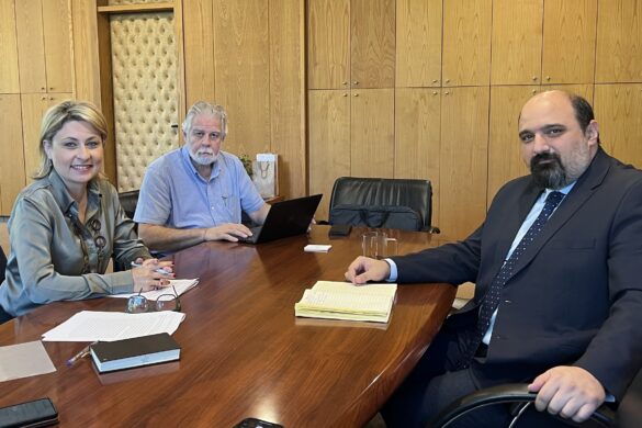 Συνάντηση Υφυπουργού Μεταφορών με Υφυπουργό Κλιματικής Κρίσης και Διευθυντή ΟΣΕ για την Αποκατάσταση της Γραμμής Τραίνου Διακοπτό – Καλαβρύτων