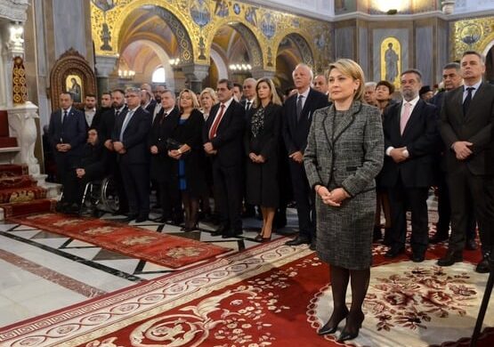 Η Χριστίνα Αλεξοπούλου στην εορτή του αγίου Ανδρέα στην Πάτρα