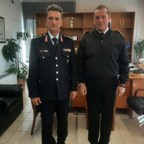 Εθιμοτυπική επίσκεψη του Αναπλ. Κεντρικού Λιμενάρχη Πατρών