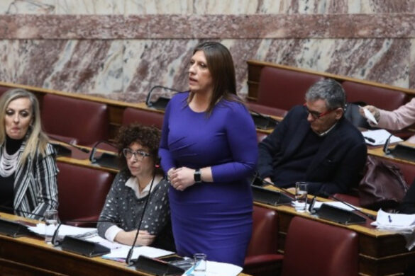 «Φίμωση» που λαμβάνει χώρα καθεστωτικά μέσα στη Βουλή κατήγγειλε η Ζ. Κωνσταντοπούλου