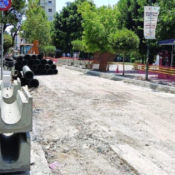 Πάτρα: “Καθυστερεί το έργο στην Μαιζώνος” – Διαμαρτυρία εμπόρων