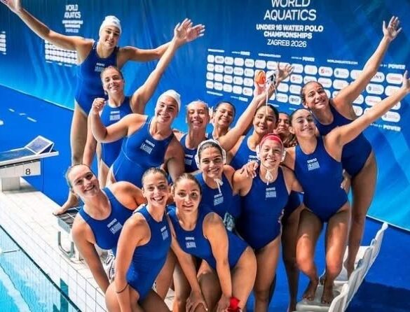 Συγχαρητήρια Πετρόπουλου στις τέσσερις Πατρινές “χρυσές” αθλήτριες της Υδατοσφαίρισης