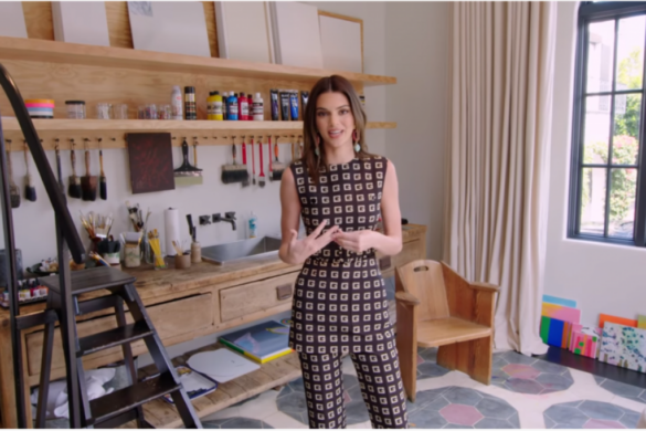 «KENDALL JENNER finds her light», το κεντρικό θέμα του Architectural Digest