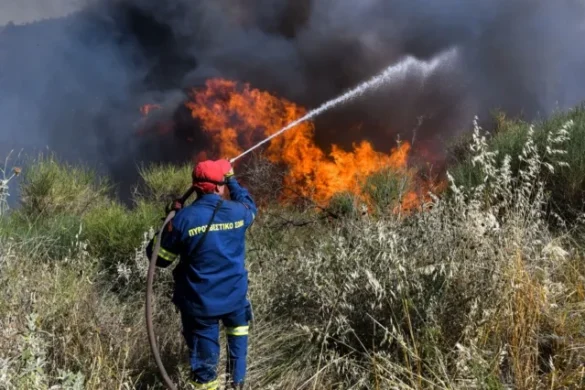 Αχαΐα – Ηλεία: Στο “κίτρινο” και σήμερα Τετάρτη για πυρκαγιές