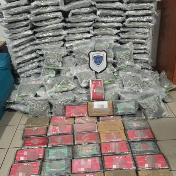 Ναρκωτικά αξίας 1,7 εκατομμύρια ευρώ κατασχέθηκαν στο λιμάνι της Πάτρας