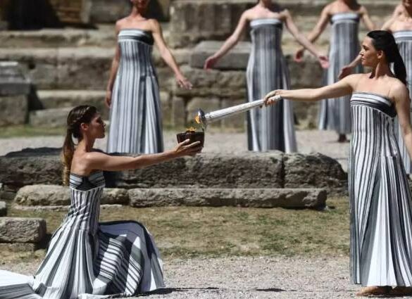 Ολυμπιακή Φλόγα: Έγινε η τελική πρόβα στην Αρχαία Ολυμπία – Αυξημένα μέτρα ασφαλείας για την αυριανή Τελετή Αφής