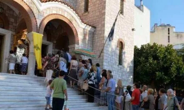 Πάτρα: Το απόγευμα η λιτανεία στην ενορία της Αγίας Σοφίας