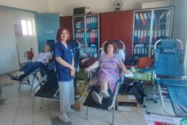 Πάτρα: Εθελοντική αιμοδοσία στην 6η ΥΠΕ