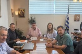 Νέες προτάσεις και έργα με την Αχαΐα Αναπτυξιακή ΑΕ – Συνάντηση στο γραφείο του Γρ. Αλεξόπουλου