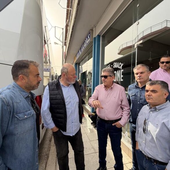 Κάτω Αχαΐα: Αυτοψία για την ασφαλή διέλευση των υπεραστικών λεωφορείων από το κέντρο