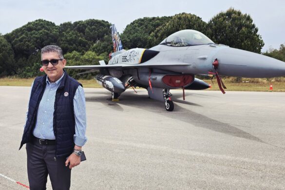 Ο Γρηγόρης Αλεξόπουλος στο Air Show της άσκησης “Tiger”