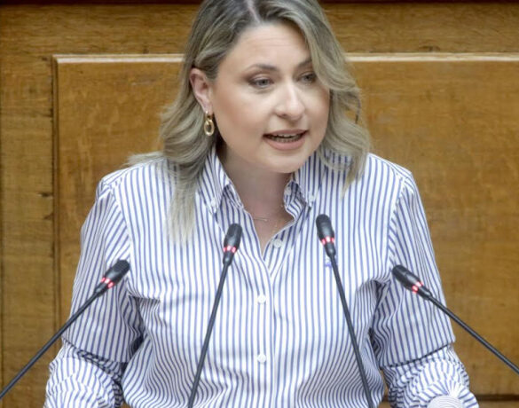 Χριστίνα Αλεξοπούλου: Εκφράζω την αμέριστη συμπαράστασή μου στη Σέβη Βολουδάκη