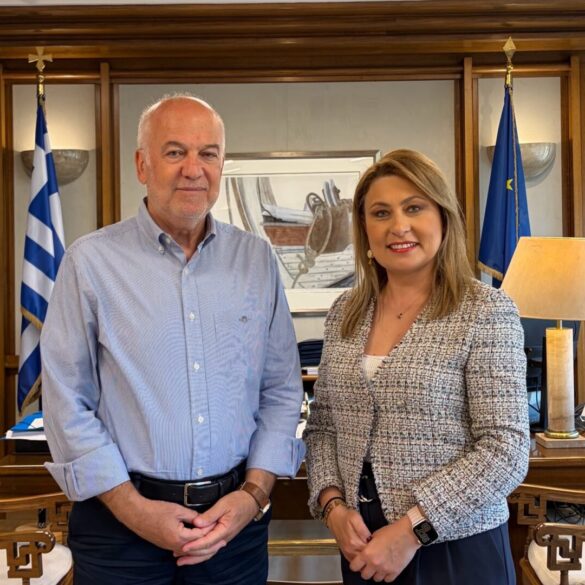Χριστίνα Αλεξοπούλου: Συνάντηση με τον Γιώργο Φλωρίδη