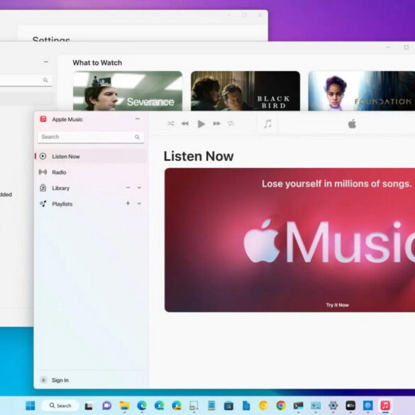Apple Music, TV και Devices διαθέσιμες στα Windows