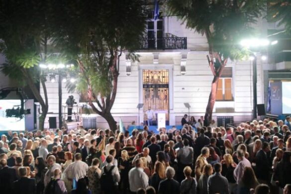 LIVE η εκδήλωση και η ομιλία του Κυρ. Μητσοτάκη για τα 50 χρόνια της ΝΔ στη Ρηγίλλης