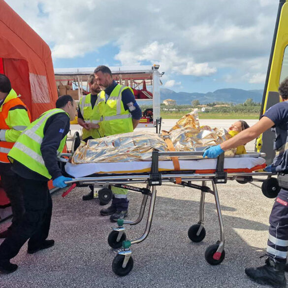 Πάτρα: Συνεργασία Κοινο_Τοπίας με ΕΚΑΒ – Προσφορά αναλώσιμου υλικού