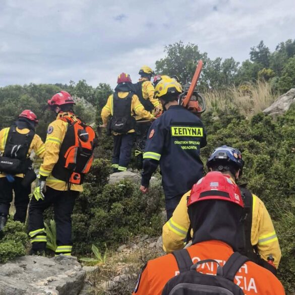 Εθελοντές Πυροσβέστες Αχαϊας: Με επιτυχία άσκηση για την αντιπυρική περίοδο
