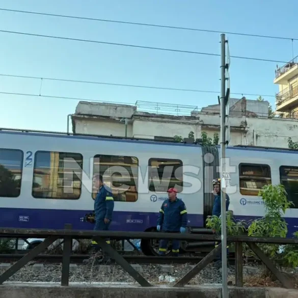 Τραγωδία στο κέντρο της Αθήνας: Νεκρός πεζός που παρασύρθηκε από τρένο
