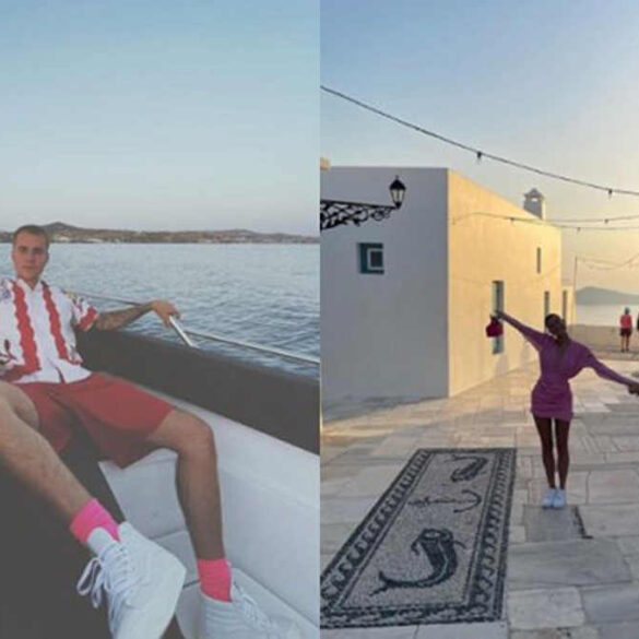 Το ζεύγος Bieber στη Μήλο – Οι βόλτες και η… χωριάτικη σαλάτα