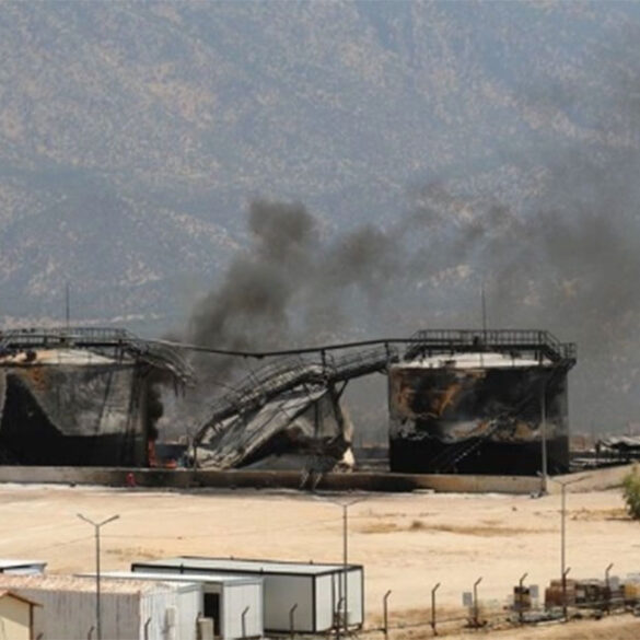 Πυρκαγιά σε δεξαμενή καυσίμων από drone στο Διεθνές Αεροδρόμιο του Κουβέιτ