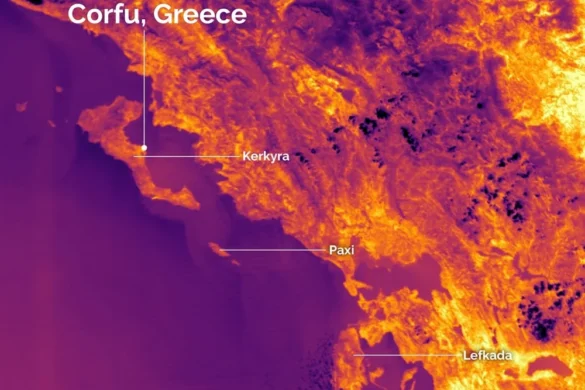 Δείτε τις πρώτες εικόνες από τους ελληνικούς θερμικούς δορυφόρους – Θα παρακολουθούν τις πυρκαγιές σε πραγματικό χρόνο