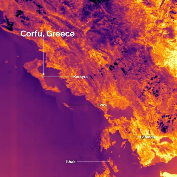 Δείτε τις πρώτες εικόνες από τους ελληνικούς θερμικούς δορυφόρους – Θα παρακολουθούν τις πυρκαγιές σε πραγματικό χρόνο