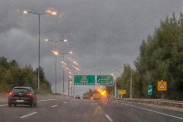 Κλειστή η Νέα Εθνική Οδός Πατρών – Αθηνών