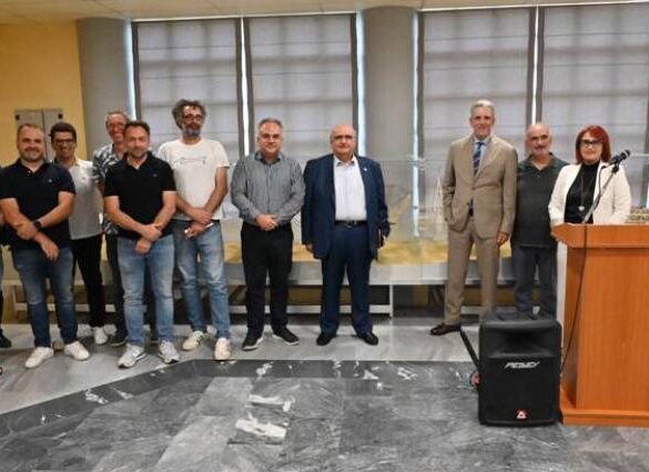 H ΓΕΦΥΡΑ δωρίζει το μοντέλο κατασκευής του Έργου στο Πανεπιστήμιο Πατρών